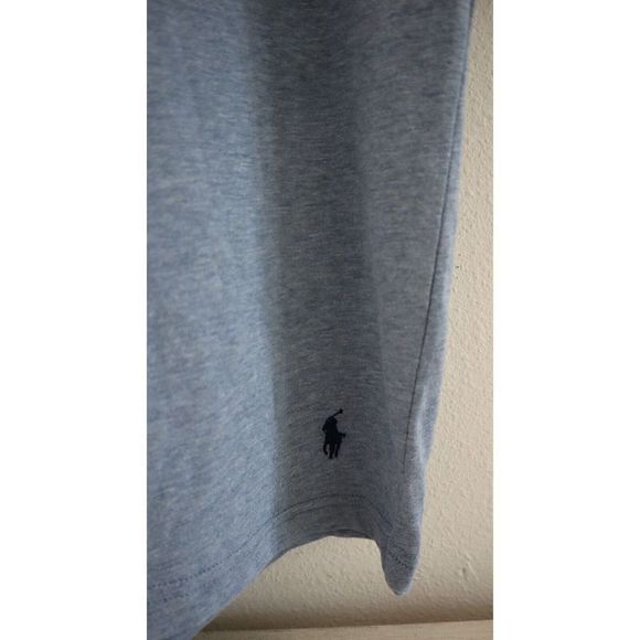 Polo Ralph Lauren PL86SR AW0D Men's Sz M Blue Heather Enzyme Crewneck T-Shirt - Picture 3 of 7